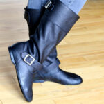 Botte black leather